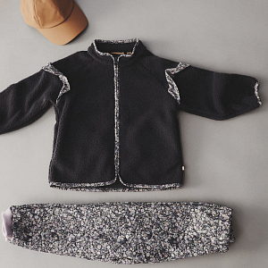 Жакет флисовый Wheat "Ellena Black Sea", ночное море